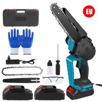 Motosierra eléctrica sin escobillas, herramienta eléctrica de madera, recargable, 2000 RPM, 21V, 15000 W, 8 pulgadas, para batería Makita - details 1