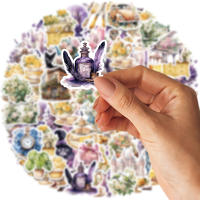 30pcs Pegatinas Temáticas De Grimoire Unicornio Gato Mágico Y Otros Clásicos Para Decorar Cuaderno Botella Diario Adhesivos Classiques - details 6