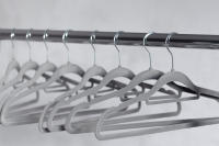 Ruhhy, Perchas de Terciopelo Delgadas Antideslizantes en Color Gris/negro - Paquete de 20 - details 0