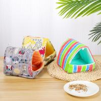 Cama De Animal Pequeño Para Hamster Y Erizo Diseños De 12 Mini Hogar Colgante De Algodón Grueso Y Cálido Para Mascotas Pequeñas - details 2