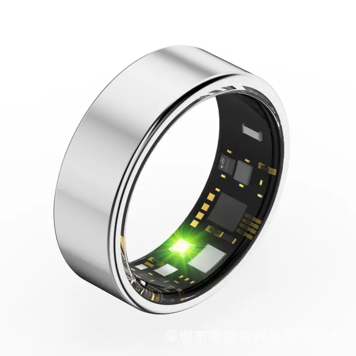 Anillo inteligente con monitorización de ritmo cardíaco, sueño profundo, resistente al agua, foto, podómetro, ejercicio. - 1