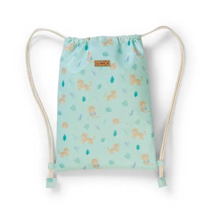 Mochila saco "Jungle Cheetahs" verde caza Saro Baby - 1