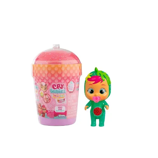 BEBÉS LLORONES LÁGRIMAS MÁGICAS Casita Tutti Frutti Mel, Edición Especial| Mini bebé llorón coleccionable con Olor a Fruta - Juguete y muñeca +3 Años - 1