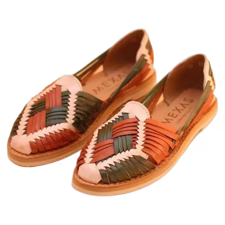 Sandalias marca Mexas modelo Chiapas para mujer en color multicolor - 1