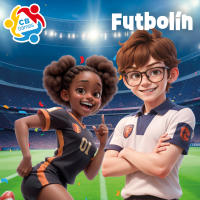 CB Games - Futbolín sobremesa, 22 jugadores, Con marcadores manuales, Para jugar 2 personas, Medidas 55x45 cm, Futbolines para niños, Juegos de mesa, Fútbol niño, Juguetes 6 años - details 6