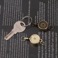 1pc Porta Tarjeta De Identificación Retráctil Cromo Metal Porta Pasaporte De Puerta Cadena De Trabajo Llavero Accesorios Para Tarjetas De Identificación - details 6
