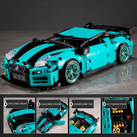 Bloques De Construcción Técnicos Nissaned GTR 1001PCS Vehículo Deportivo De Carreras Para Niños Y Adultos Regalo Ideal Para Cumpleaños Y Navidad - details 10
