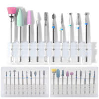 Kit De 10 Piezas De Corte Diamante Para Manicura Brocas De Carburo Para Uñas Herramientas De Equipo De Corte De Uñas - details 0