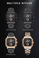 Reloj De Pulsera Deportivo Para Hombre POEDAGAR Lujo Nueva Marca Cuarzo Impermeable Luminoso Cronógrafo Date Con Correa De Acero Inoxidable Estilo Casual - details 6