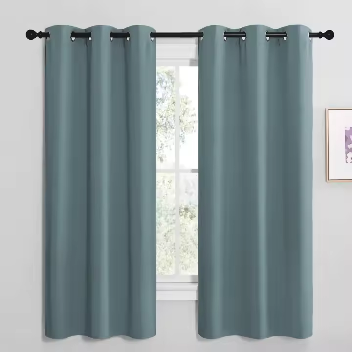 Cortinas Opacas Moderna Reducción de Ruido - 1