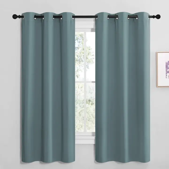 Cortinas Opacas Moderna Reducción de Ruido - 1