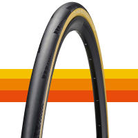 Pneumático De Bicicleta American Classic Timekeeper Ultraligero Para Carreras De Carretera Tipo Tubo/Tuboless 700x25C 700x28C 700x30C Negro/Amarillo - details 3