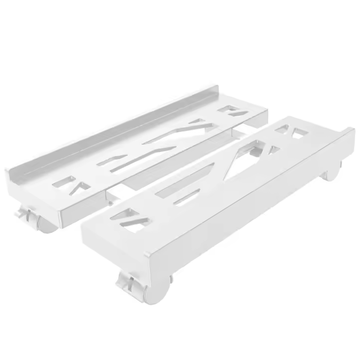 Soporte ajustable para CPU Móvil, Torre de ordenador ventilado, soporte de Torre para PC with 4 Rueda giratorias, se adopta a la mayoría de PC, soporte Debajo del escritorio - 1