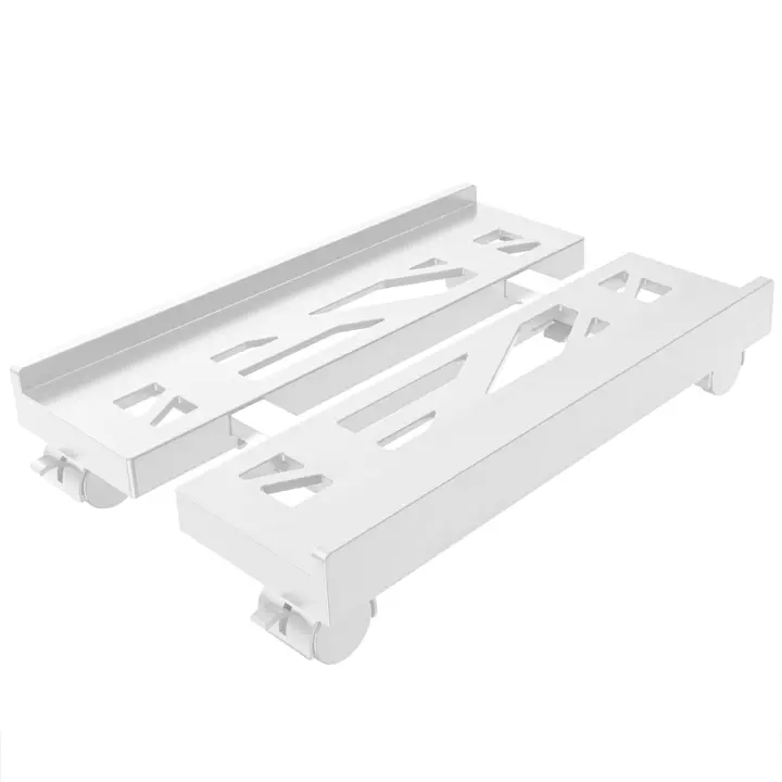 Soporte ajustable para CPU Móvil, Torre de ordenador ventilado, soporte de Torre para PC with 4 Rueda giratorias, se adopta a la mayoría de PC, soporte Debajo del escritorio - 1