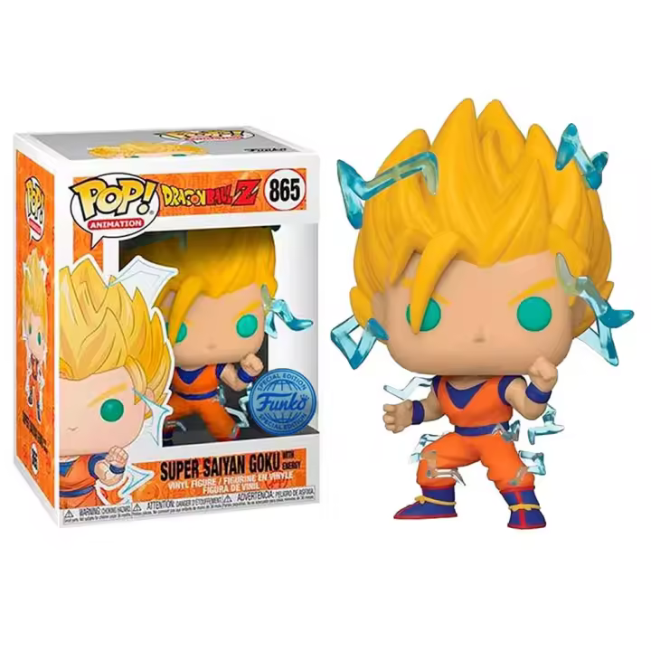 Funko Pop! Dragon Ball Z, Super Saiyan Goku with Energy (Special Edition) 865 - 1