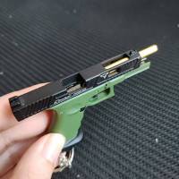 Pistola De Juguete Miniatura TTI G34 En Aleación Para Coleccionistas Y Regalos Para Niños Y Adultos Sin Batería Material Metálico - details 3