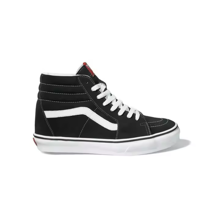 Zapatilla Vans Sk8-Hi Junior Negra, Cómoda y Duradera para Niños - 1