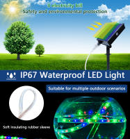 Fresnel LED De Sol 8 Modos Luces De Hadas Atmosfera IP67 Impermeable 5M 10M Decoración De Pared Navidad Colorida Luz Solar - details 0