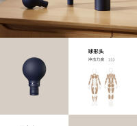 Masajeador Muscular Xiaomi Mijia Fascia Gun 3 Con Modo Doble Batería De 2450mAh 3 Cabezas De Masaje 25KG De Forzado Relajación De Hombros Y Cuello - details 17