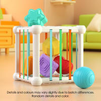 Juguetes Educativos Para Niños 7Pcs En Forma De Cubo Juego De Aprendizaje De Encaje Y Pila Juego De Desarrollo Infantil - details 4