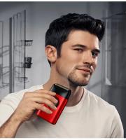 VGR Shaver Profesional Para Barba Trimmer Eléctrico Reciprocante LED Para Hombres V-377 Corte Rápido 9000 RPM Recargable Universal 120 Minutos De Uso - details 3