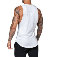 Nueva Llegada De Camiseta De Hombre Para Entrenamiento Ropa De Levantamiento De Pesas Singlet Sin Mangas Deporte Camiseta De Vestido - details 15