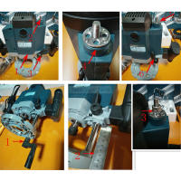 Toohr Elevador De Router Para Tratamiento De Madera Kit De Herramientas Para Engrafado Y Millado De Madera Pieza Individual - details 9