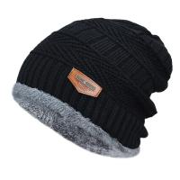Gorro de punto para hombre y Mujer, gorro de Lana Gruesa para el cuello, bufanda, pasamontañas, Máscara, Conjunto de gorros 2023 - details 5