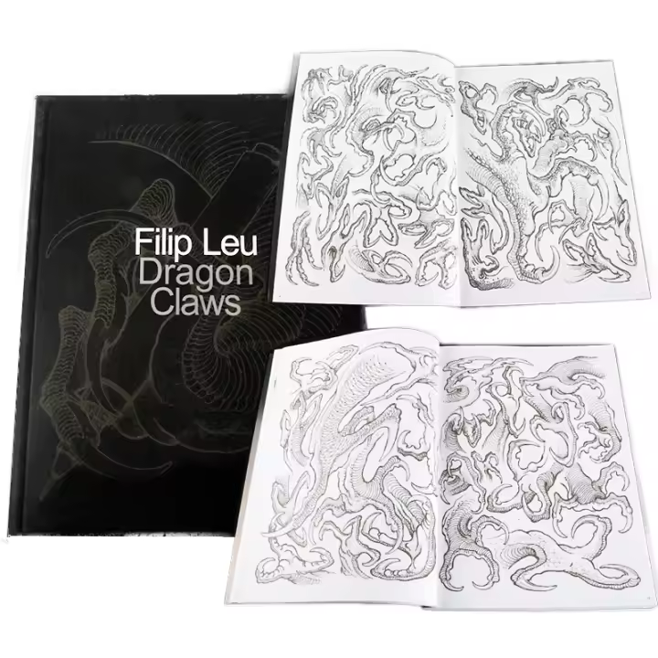 Libro De Diseño De Tatuajes Nueva Edición Con 190 Páginas Patrón De Uñas De Dragón Para Artistas De Bodas Accesorios De Tatuaje - 1