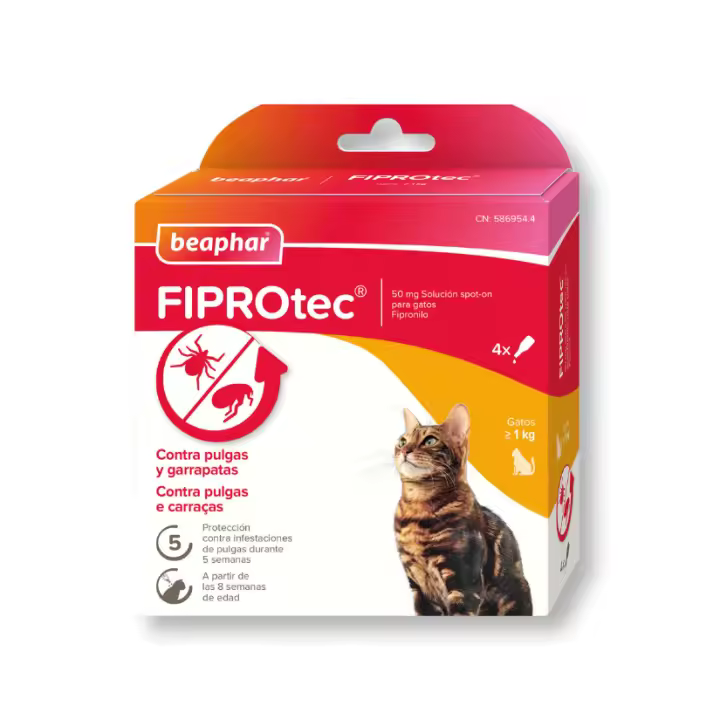 FIPROTEC Gato 0,5 ml (4 pipetas) - 1