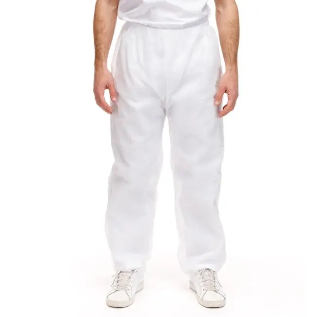 MONOUSO | Pantalón TST de PP Industrial Blanco 30gr. (1 Ud) - 1