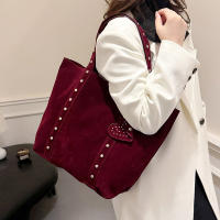 Commuter hombre Bolsa de gran capacidad Gamuza Nicho retro remacha - details 0