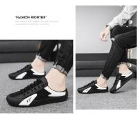 Zapatos Casuales Para Hombre Antideslizantes Media Caña De Malla Transpirable Absorbente De Sudor Ligeros Moda 2023 Para Paseo Al Aire Libre - details 11
