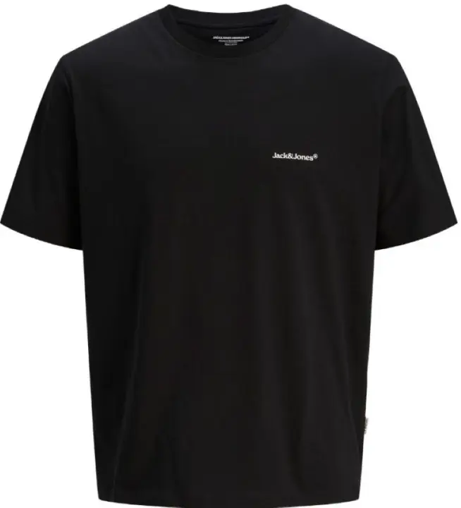 Camiseta JACK & JONES JORSPLIT BACK TEE 12272996 NEGRO Negro - 1