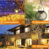 Lámpara Solar Exterior Impermeable Para Decoración De Jardín Y Paseo Luces Solares Colgantes Para Jardín Y Patio - details 20