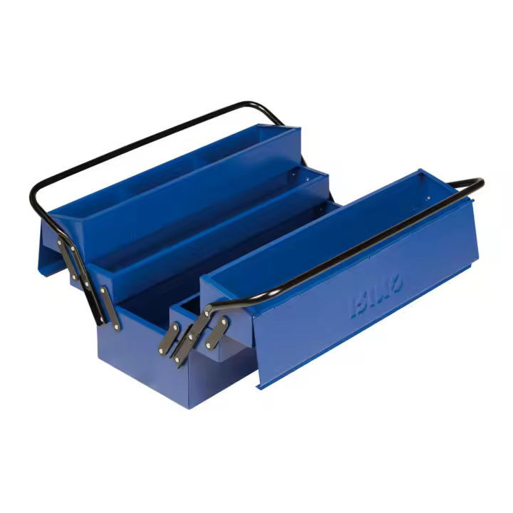 Caja portaherramientas 2 asas y 5 bandejas 500x210x245mm 902131 irimo - 1