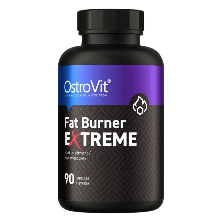 Quemador de grasa OstroVit eXtreme 90 cápsulas - Potente suplemento para quemar grasa en forma natural y efectiva / ProvipZone - 1