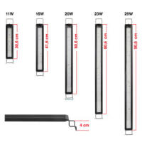 HYGGER HG058 Pantalla LED WRGB - Luz LED Alto Brillo, Regulable y Programable para Acuarios Plantados - details 1
