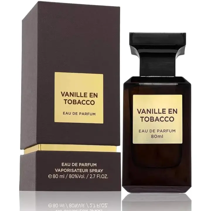 Fragance world Vanille En Tobacco | Eau de Parfum | , 80 ml (paquete de 1) - 1