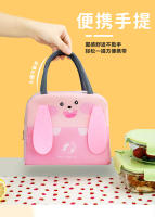 Bolsa de picnic al aire libre para estudiantes, bolsa de hielo fresco espesada con papel de aluminio, bolsa de lonchera portátil, bolsa de almuerzo portátil, bolsa de aislamiento bento - details 2