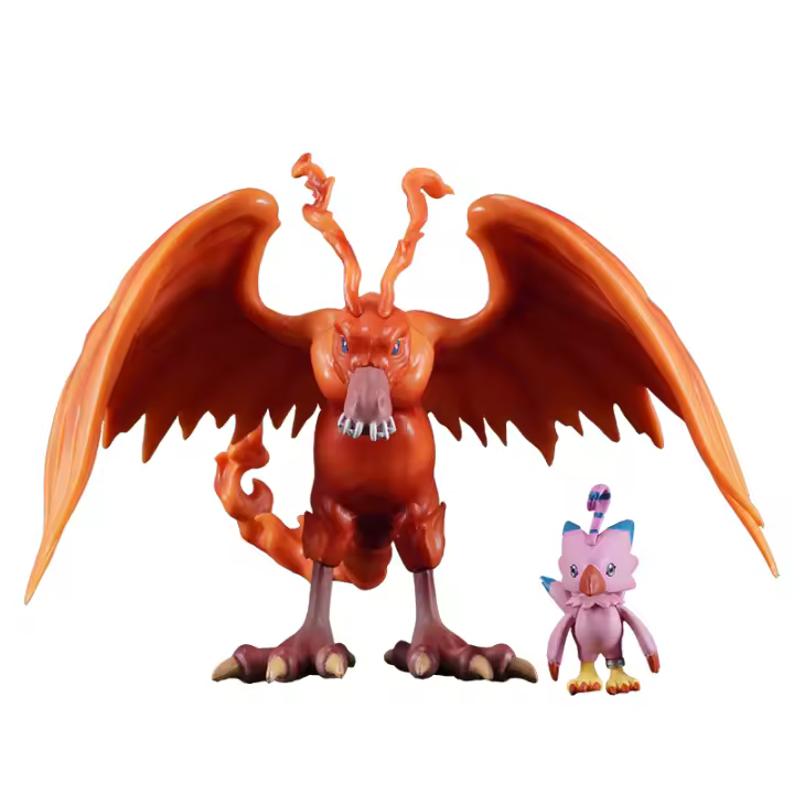 Figura De Anime Digimon Piyomon Birdramon Garudamon Modelo PVC Estatua De Colección Juguete Para Niños Regalo De Fiestas - 1