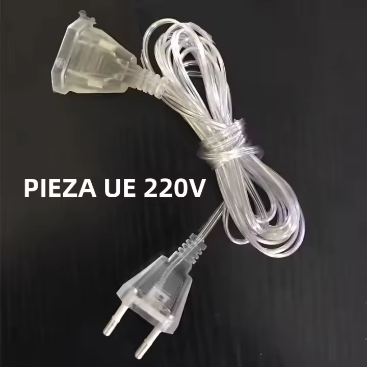Luces De Ceniza De Navidad LED 2025 Nuevas Cadena De Luces EU Enchufe 4mx0.6m Decoración Para Casa Calle Boda Fiesta Jardín Navidad - 1