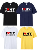 Camiseta Hombre 'Me Encanta Mi Novio' Dicho Divertido Para Diario Cuidado Con El Uso De Algodón Estilo Casual Regalo Ideal - details 3