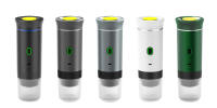 Cafetera Eléctrica portátil recargable por USB, manual, para Uso doméstico y de viaje, apta para cápsulas grandes, cápsulas Pequeños y café en Polvo, Badería Integrada de 7500 mA. - details 2