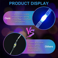 Luces De Fairy LED Inteligentes Control Remoto Bluetooth Impermeables Para Exterior Decoración De Navidad/Fiesta/Cumpleaños - details 1