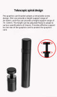 Soporte De Tarjeta Gráfica GPU Anti-Sag Holder Bracket Soporte Elevable Para Video Tarjeta Sag Stand Accesorio De Refrigeración DIY Fluida - details 0