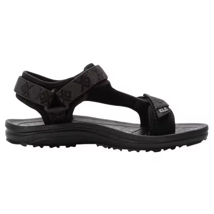 Jack Wolfskin Sandalias Wave Breaker Negro - 1