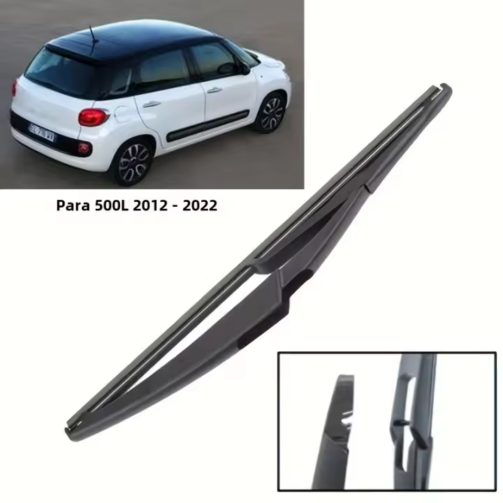 Limpia Para Fiat 500L 2012-2022 Limpia Trasero Ventanilla Rain Brush De Llanta De Limpieza De Ventosa De Llanta De Limpieza De Ventosa De Llanta - 1