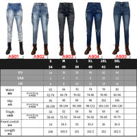 Pantalones De Motocicleta Para Mujer Jeans Protectivo Azul Equipamiento De Seguridad Pantalones De Motocross Trousers Moto Gear - details 7