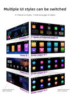 Radio con GPS para coche, reproductor Multimedia con Android, IPS, 6,9 pulgadas, 1DIN, Carplay, vídeo, MP5, Mirror Link, Bluetooth, estéreo, carga USB - details 14